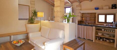 Apartemen, 2 kamar tidur, pemandangan kebun | Area keluarga