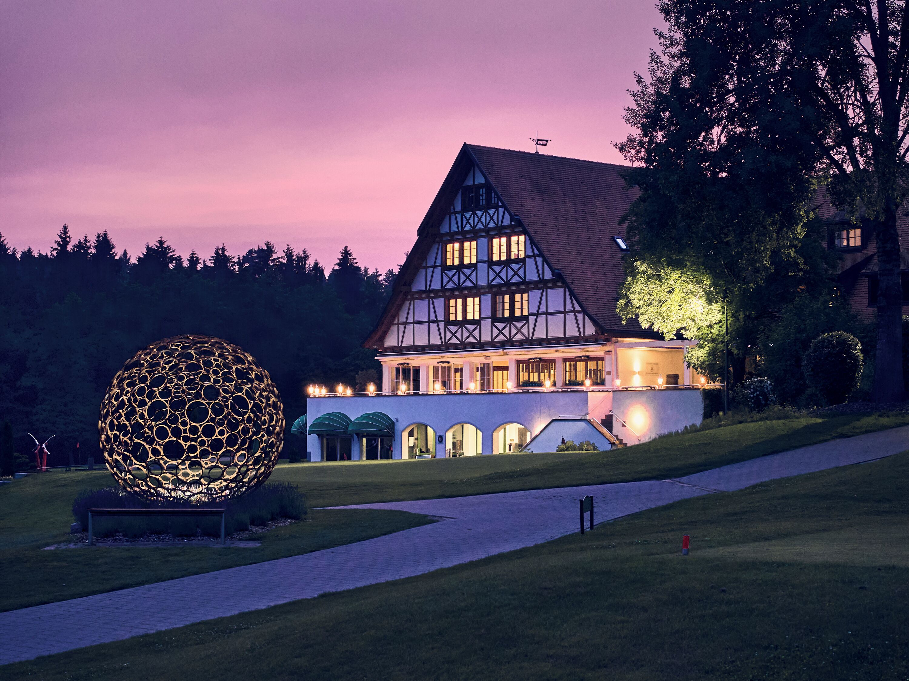 Voorkant van accommodatie