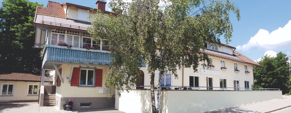 Fassade der Unterkunft