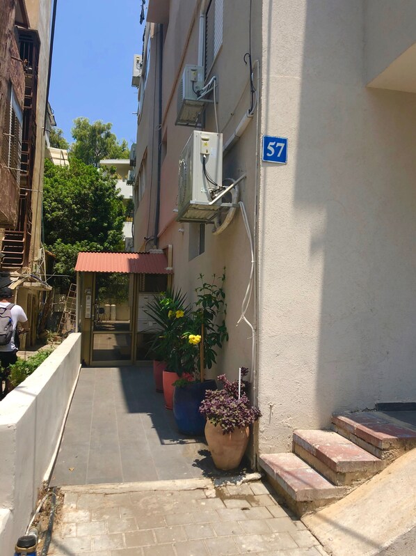 Ingresso della struttura