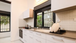 City Apartment, Garden View | View from room - 1 BR with Patio in City Center by FeelHome (Tel Aviv)
