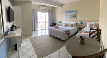 Quarto superluxo | Wi-Fi de cortesia, roupa de cama