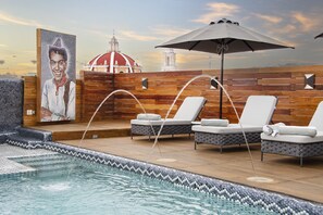 Terrace/patio - L´Hotel Perla Boutique (Puebla)