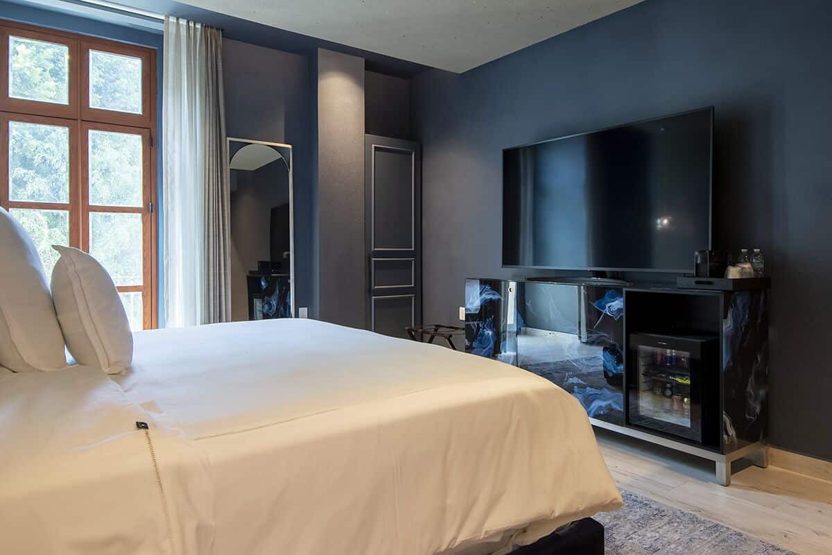 Deluxe kamer, 1 kingsize bed | Lakens van Egyptisch katoen, luxe beddengoed, donzen dekbedden