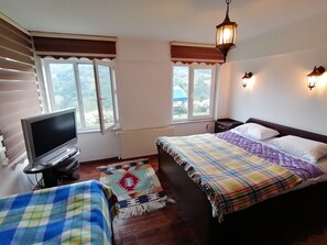 Suite | Lydisolert, strykejern/-brett, wi-fi (inkludert) og sengetøy