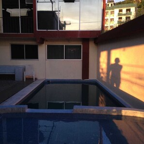 Indendørs pool, udendørs pool