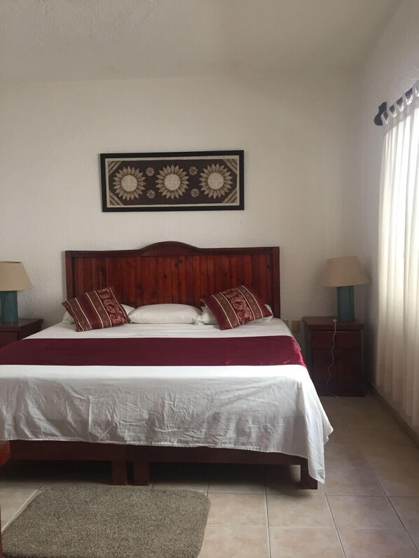 Wifi gratis y ropa de cama 