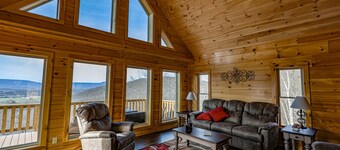 Cresta Blava i vackra Shenandoah Woods