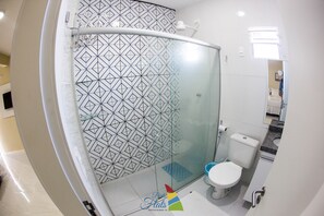Shower, towels, toilet paper - Porto Flats (Ipojuca)