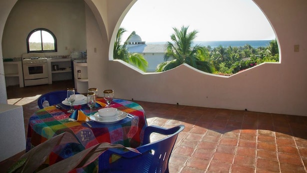 Terrace/patio - Quinta Risas Del Sol (Puerto Escondido)