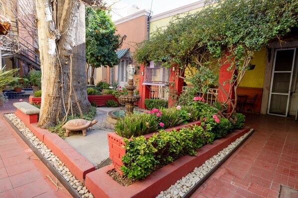 Entrada de la propiedad