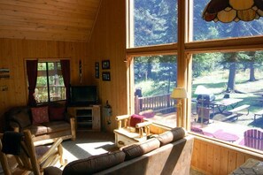 Living area - Copper_creek_chalet (Red River)