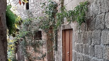 Majoituspaikan julkisivu