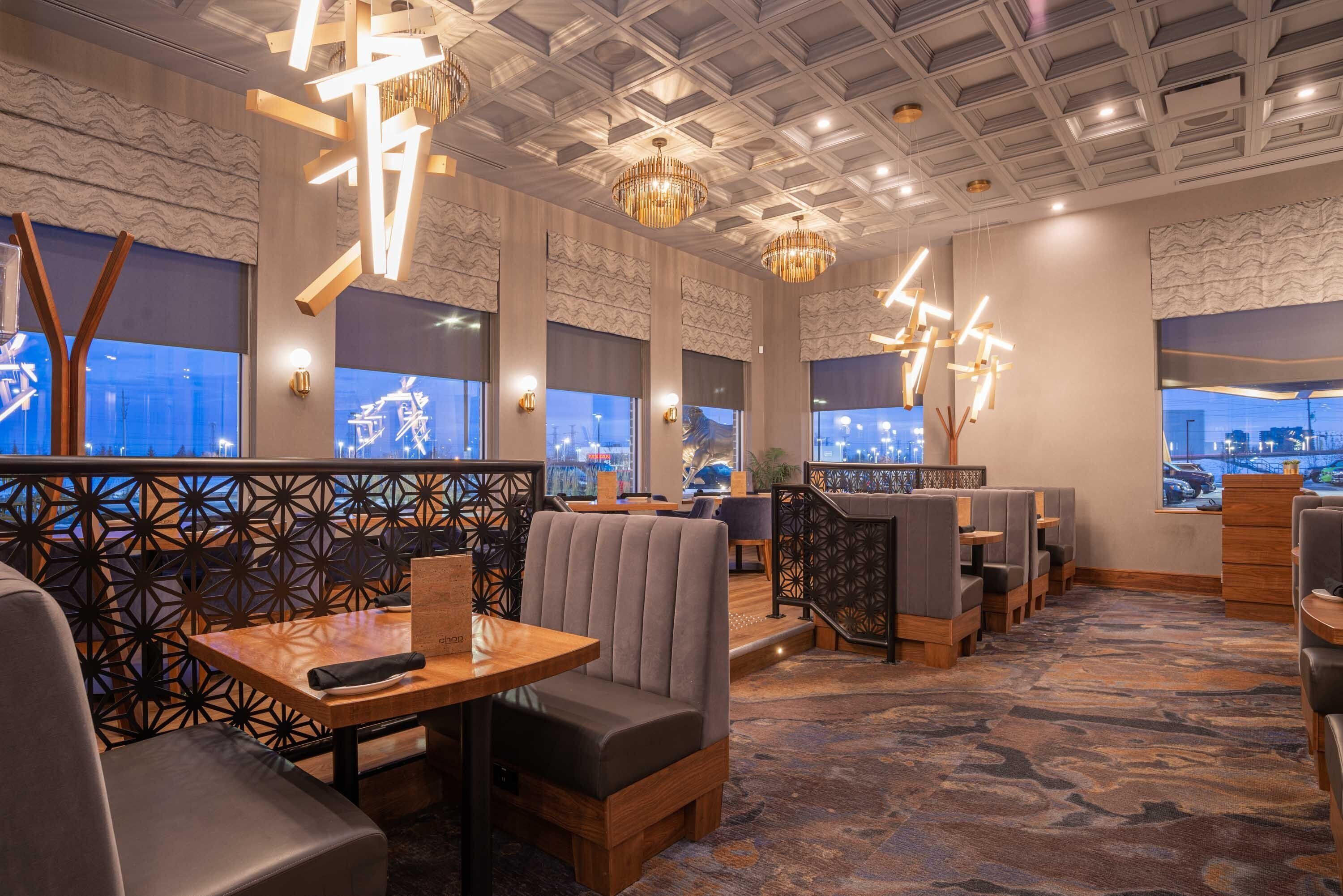 breakfast, lunch and dinner served