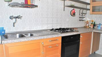 KĂŒhlschrank, Mikrowelle, Ofen, Herdplatte