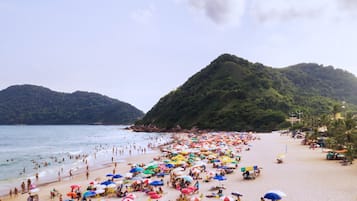 On the beach, white sand, beach massages, beach yoga