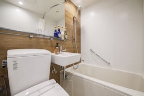 Ensemble douche/baignoire, baignoire relaxante profonde