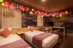 Tomannsrom, ikke-røyk (Nebuta, High Floor,Max adult 3 pax) | Safe på rommet, skrivebord, wi-fi (inkludert) og sengetøy