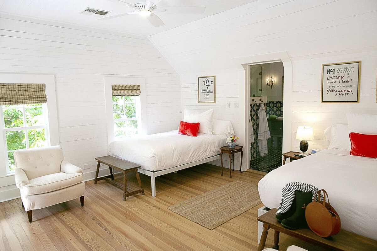 Classic Room, Multiple Beds, Non Smoking | Premium bedding, down comforters, memory foam beds, blackout drapes