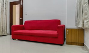 Área de estar no saguão