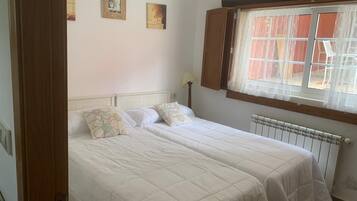 2 bedrooms, iron/ironing board, travel crib, WiFi