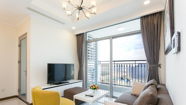 Apartment, 2 Bedrooms | Living area - Thao Moc Luxury Apartments (Ho Chi Minh City)
