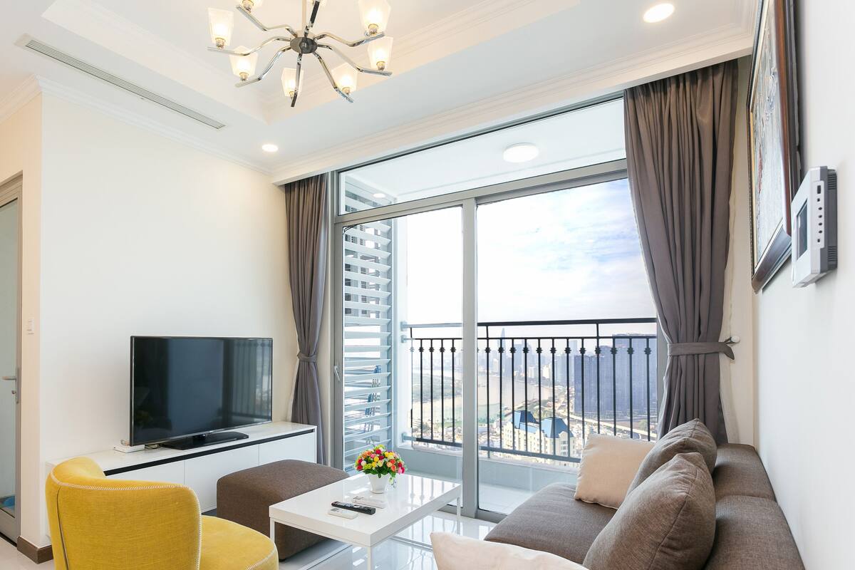 Apartment, 2 Schlafzimmer | Wohnbereich | Flachbildfernseher