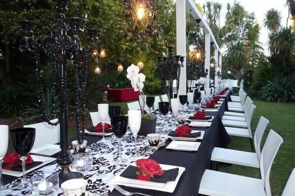 Outdoor wedding area - Ilanga Estate (Bloemfontein)