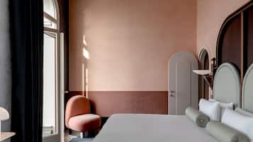 Executive Room, Balcony (Giudecca, Canal) | 1 bedroom, premium bedding, down comforters, pillowtop beds