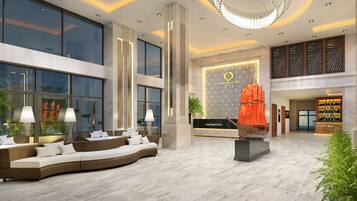 Lobby sitting area