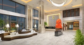 Sala de estar en el lobby