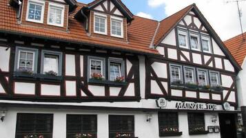 Fassade der Unterkunft