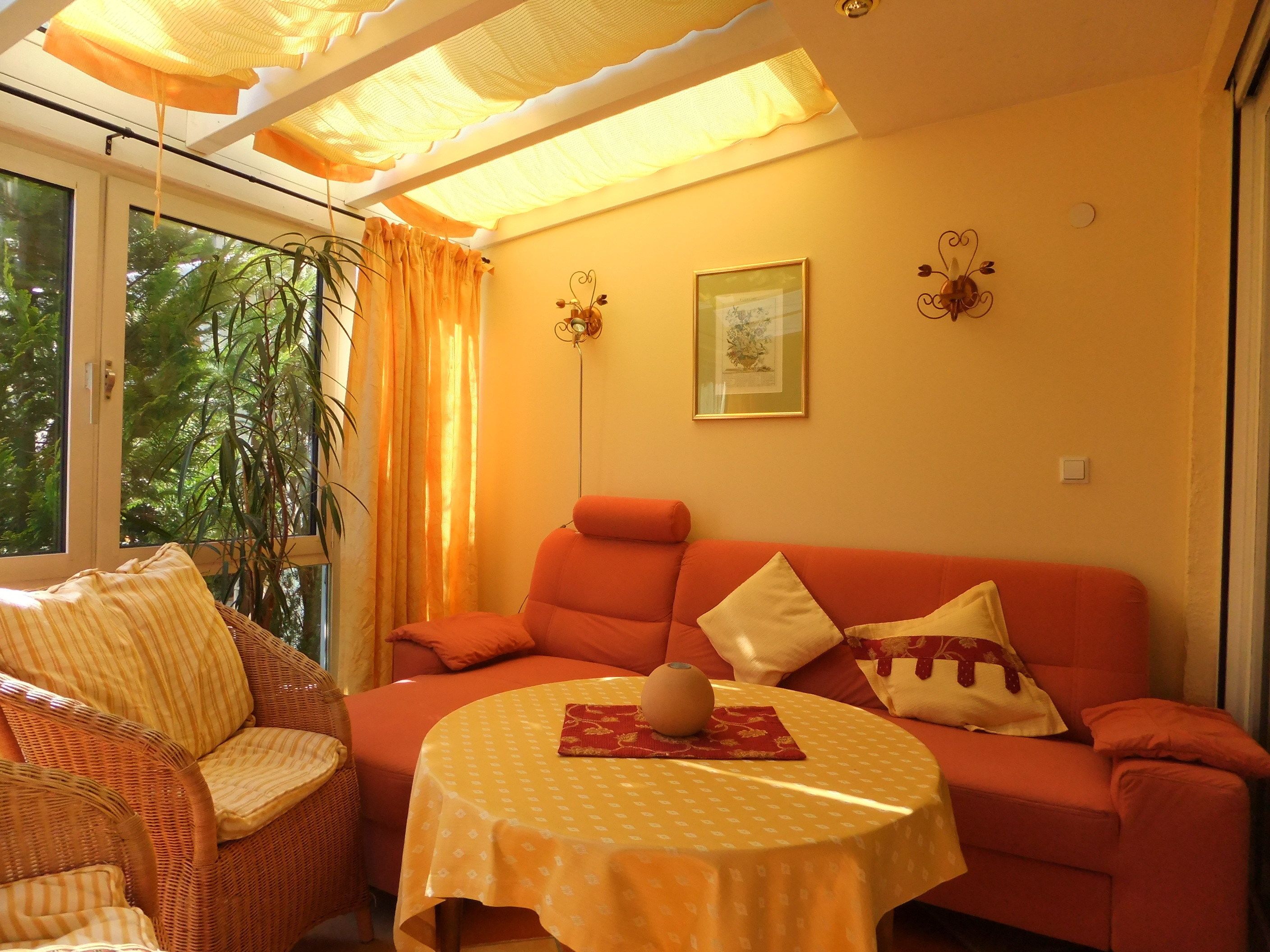 Suite (Summergarden) | Living area | Flat-screen TV