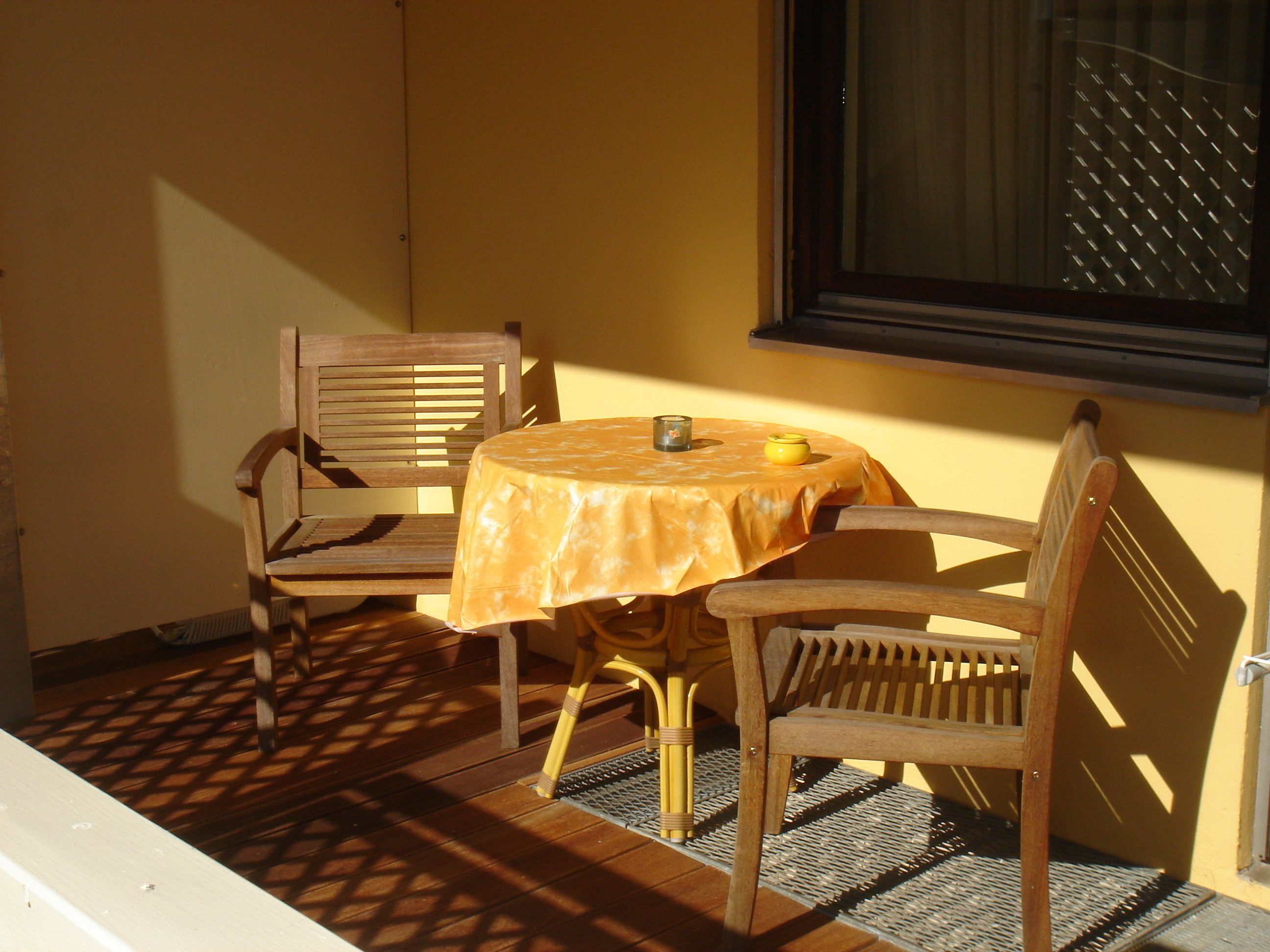 ห้องดับเบิล, วิวสวน | ลานระเบียง/นอกชาน