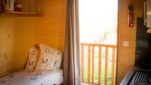 Casa móvil, 1 cama doble con sofá cama (Roulotte) | Vistas desde la habitación