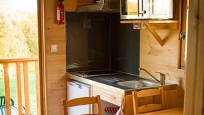 Casa móvil, 1 cama doble con sofá cama (Roulotte) | Zona de estar