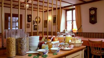 Mittagessen und Abendessen