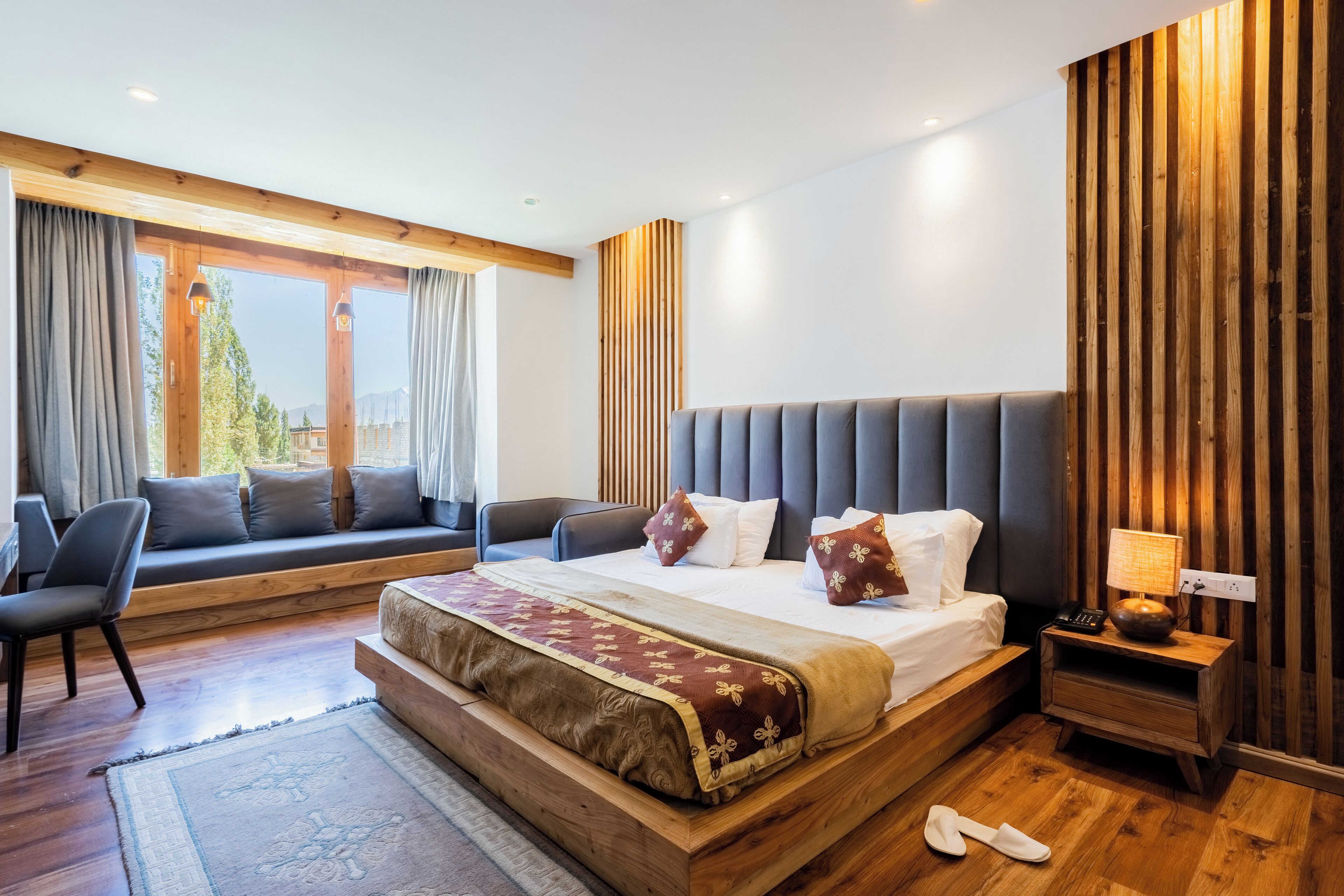 Chambre Double Supérieure, 1 lit double, non-fumeurs | Chambres insonorisées, Wi-Fi gratuit