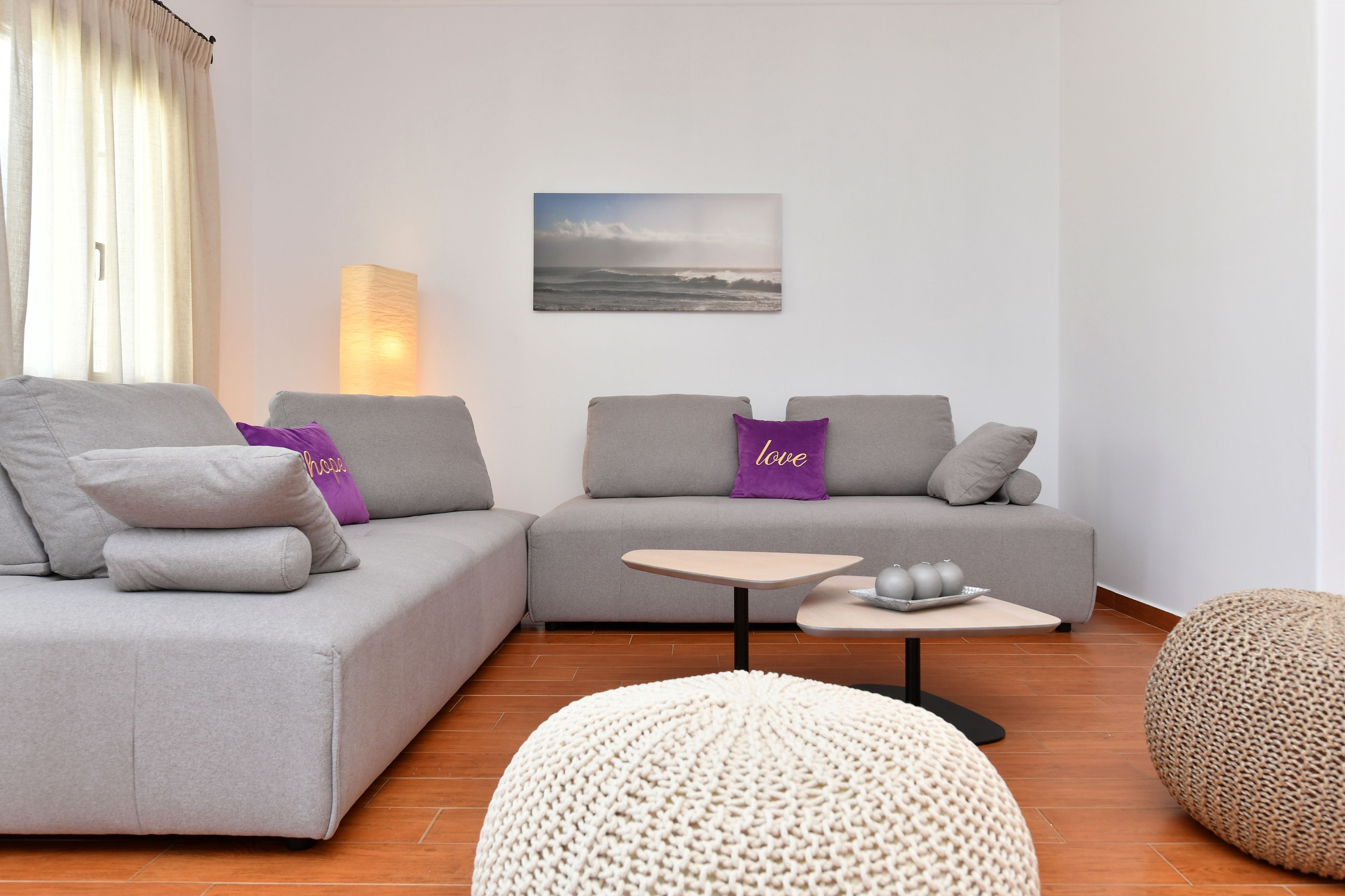 Romantic Villa, 1 King Bed with Sofa bed, Accessible, Pool View | Living area | Flat-screen TV, Netflix