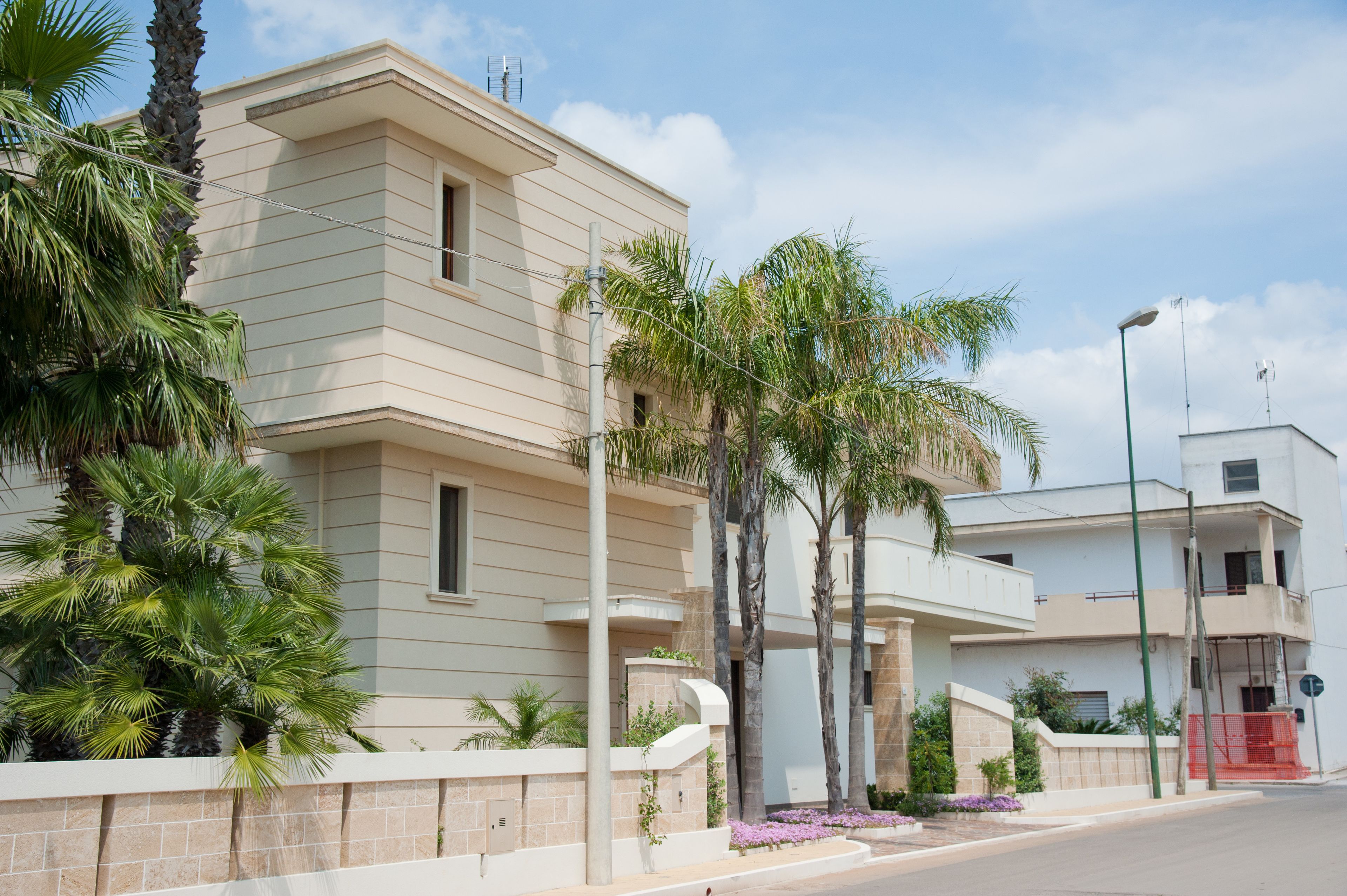 Fassade der Unterkunft