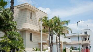 Fassade der Unterkunft