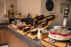 Middag serveras