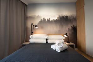 City Apartment (1.7) | 1 bedroom, desk, iron/ironing board, free WiFi
