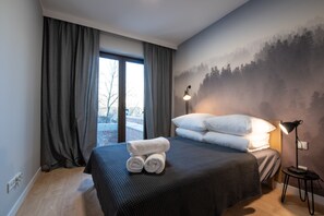 1 bedroom, desk, iron/ironing board, free WiFi - City Lights Apartments - Rakowicka 15 (Kraków)