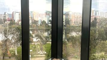 1 Bedroom Park Panorama | Desk, soundproofing, iron/ironing board, free WiFi