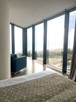 1 Bedroom Sea Panorama | 办公桌、隔音、熨斗/熨衣板、免费 WiFi