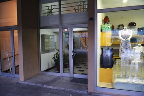 Entrada al alojamiento