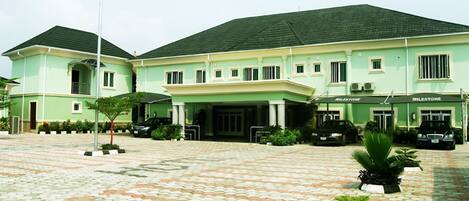 Façade de l’hébergement