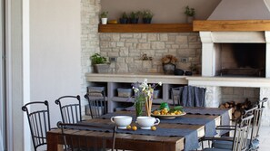 BBQ/picnic Area - Villa Astarea & Divina (Marcana)