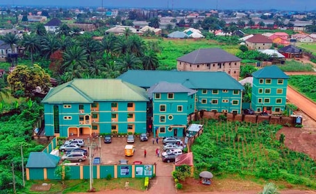 Fachada de la propiedad